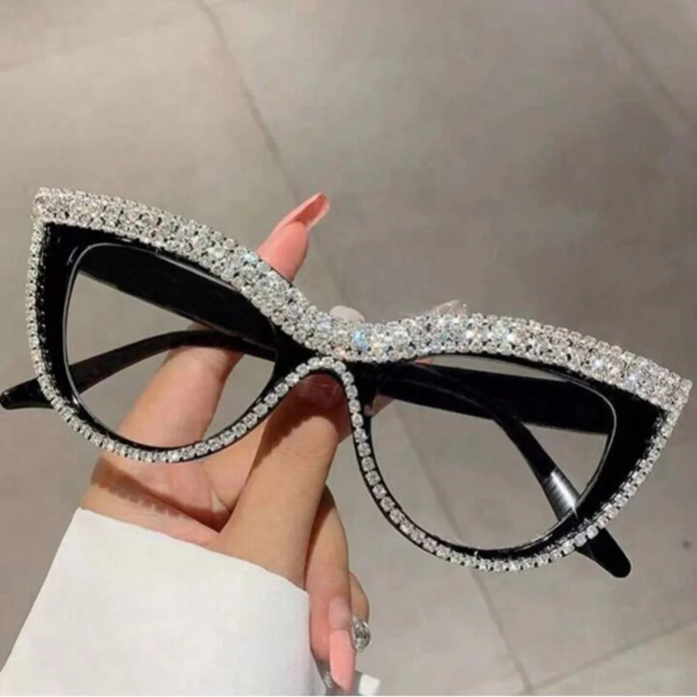 NEW!!!! Ladies Rhinestone Glasses by SHEIN - Picture 3 of 9